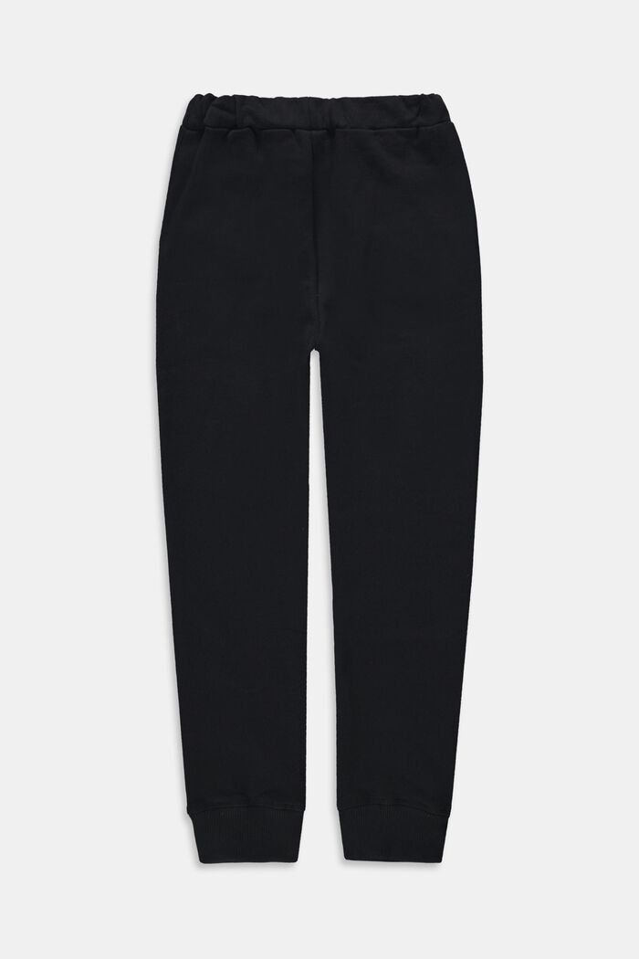 Tracksuit bottoms with a logo, 100% cotton