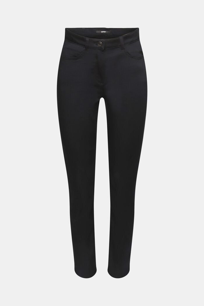 Chino trousers, BLACK, detail image number 6