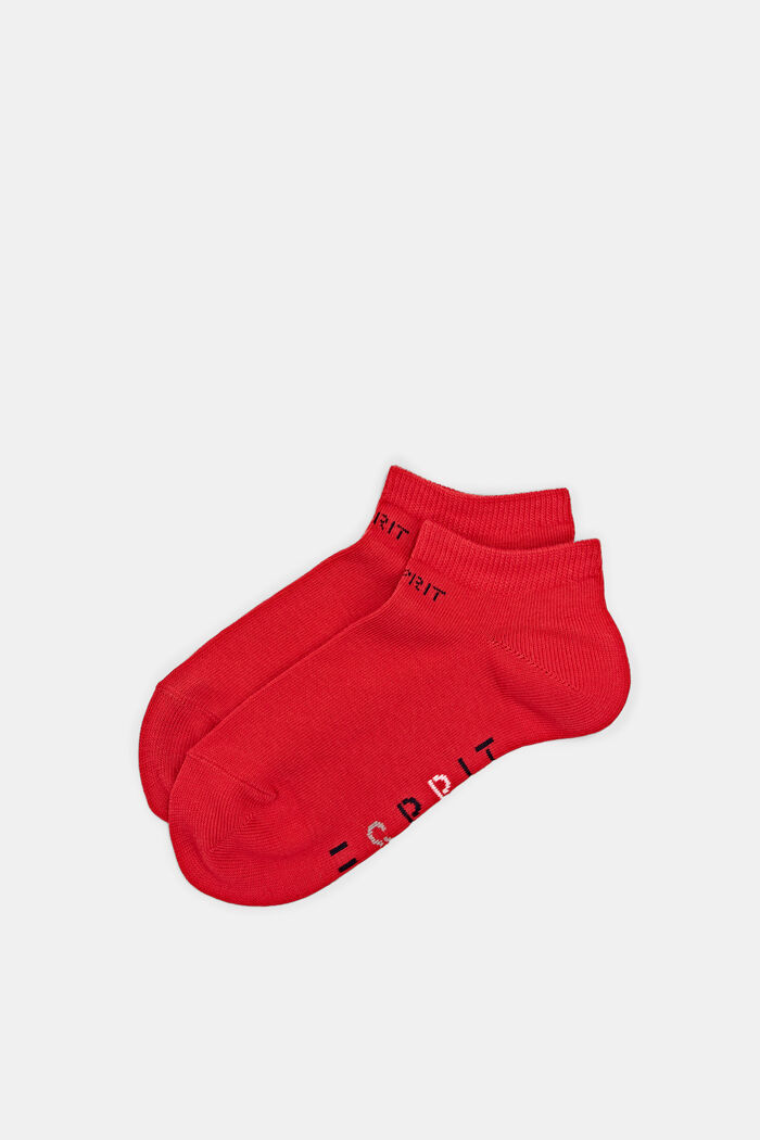 Double pack of trainer socks with a logo, FIRE, detail image number 0