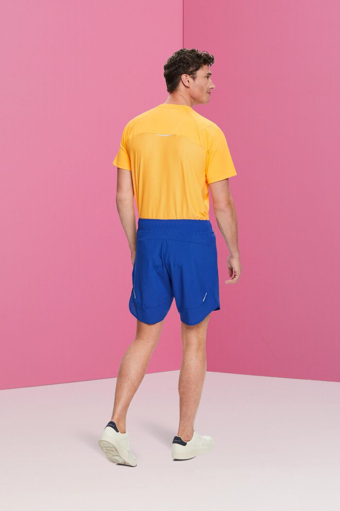 Active shorts with zip pockets, BRIGHT BLUE, detail image number 3