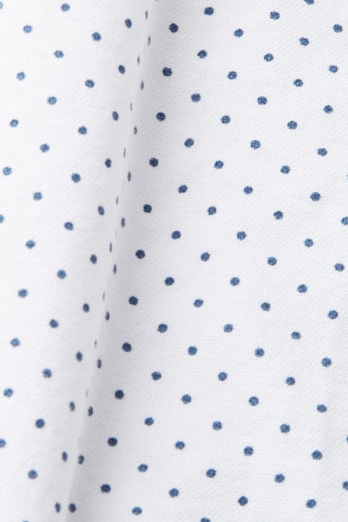 Printed Button Down Shirt, WHITE, detail image number 6