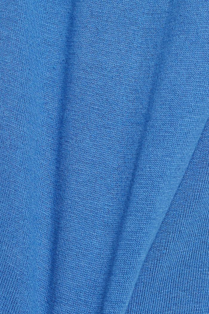 Roll neck sweater, BLUE, detail image number 1