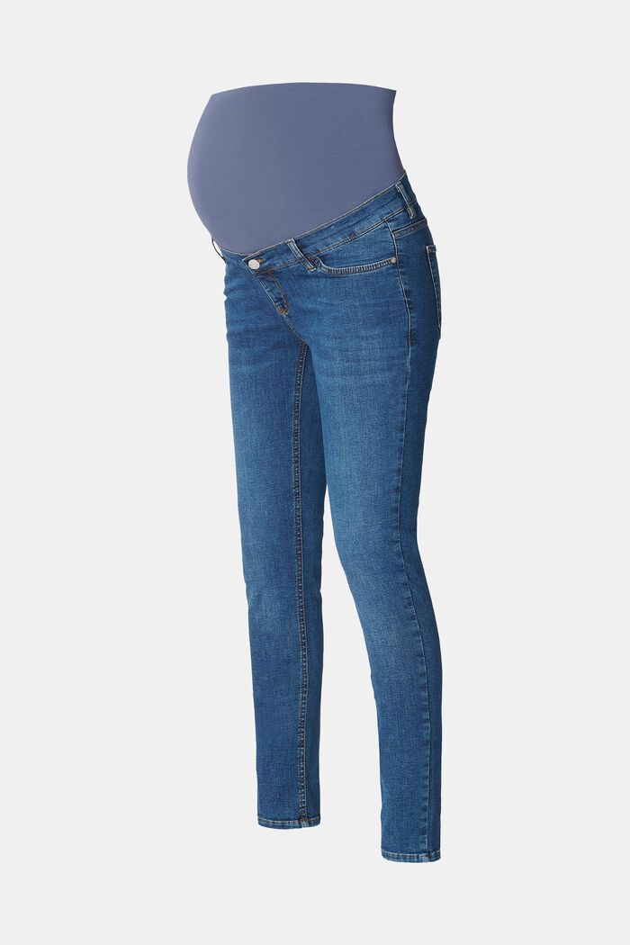 ESPRIT - Skinny fit jeans with over-the-bump waistband at our online shop