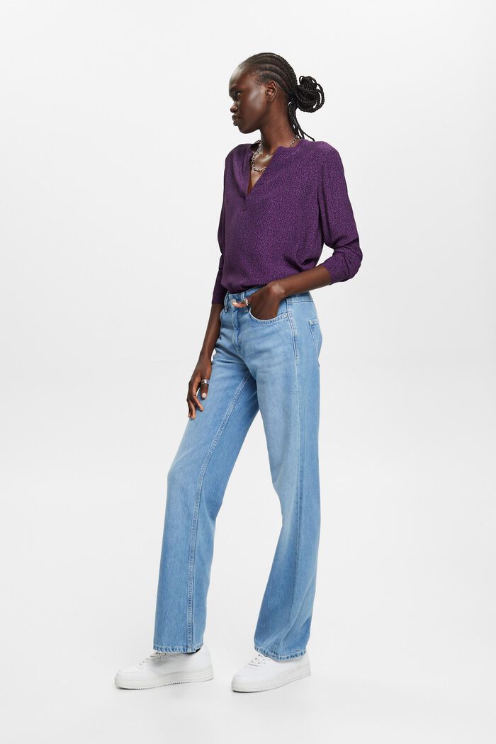 ESPRIT - Patterned blouse, LENZING™ ECOVERO™ at our online shop