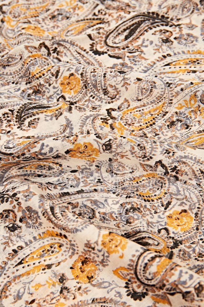 Recycled: paisley snood, CREAM BEIGE, detail image number 2