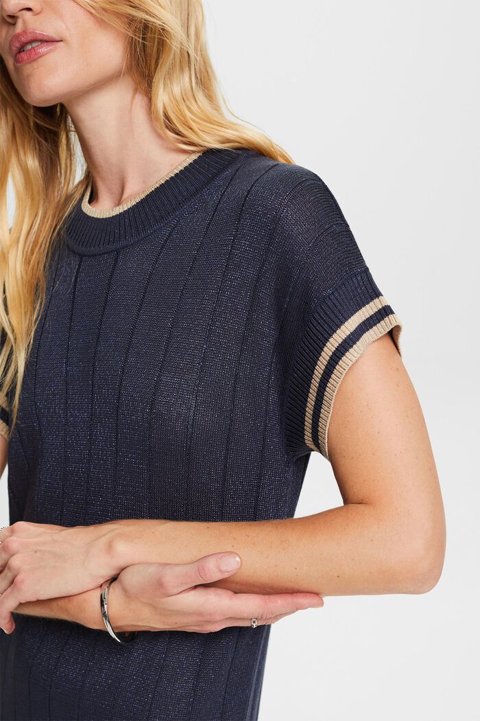 ESPRIT - Shiny rib knit dress at our online shop