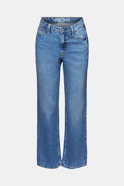 High-Rise Retro Straight Jeans