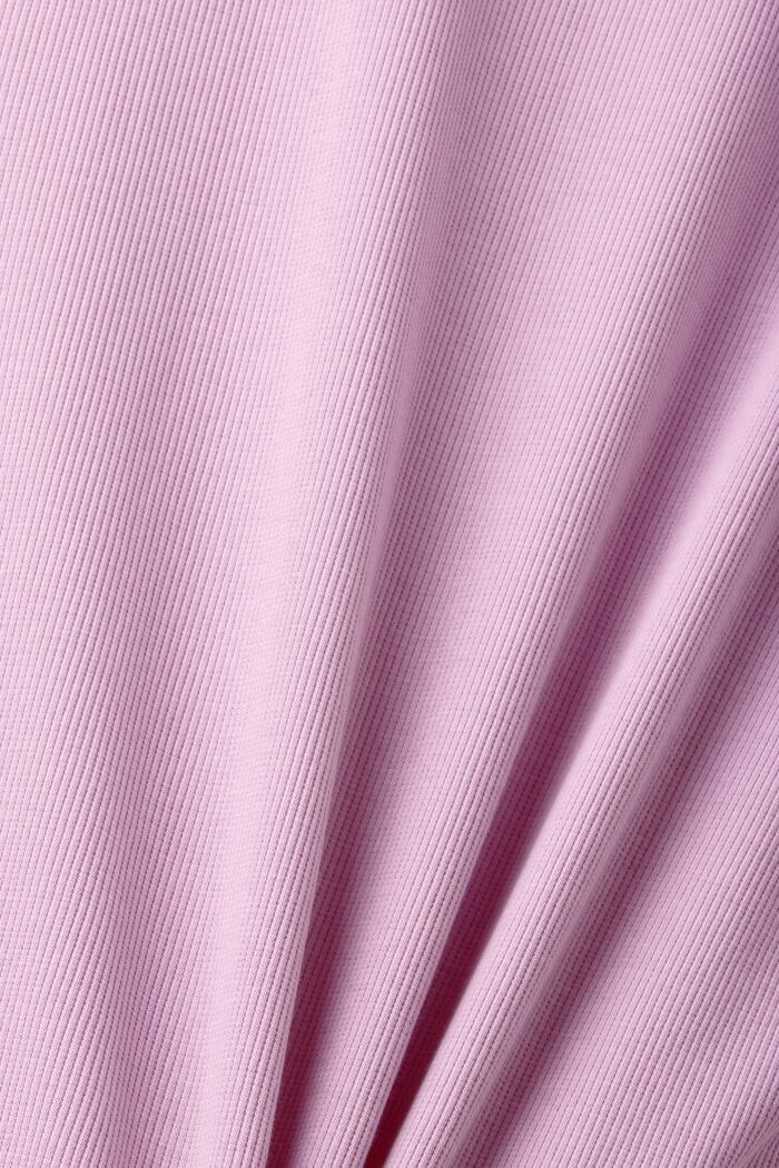 Ribbed tank top, LILAC, detail image number 4