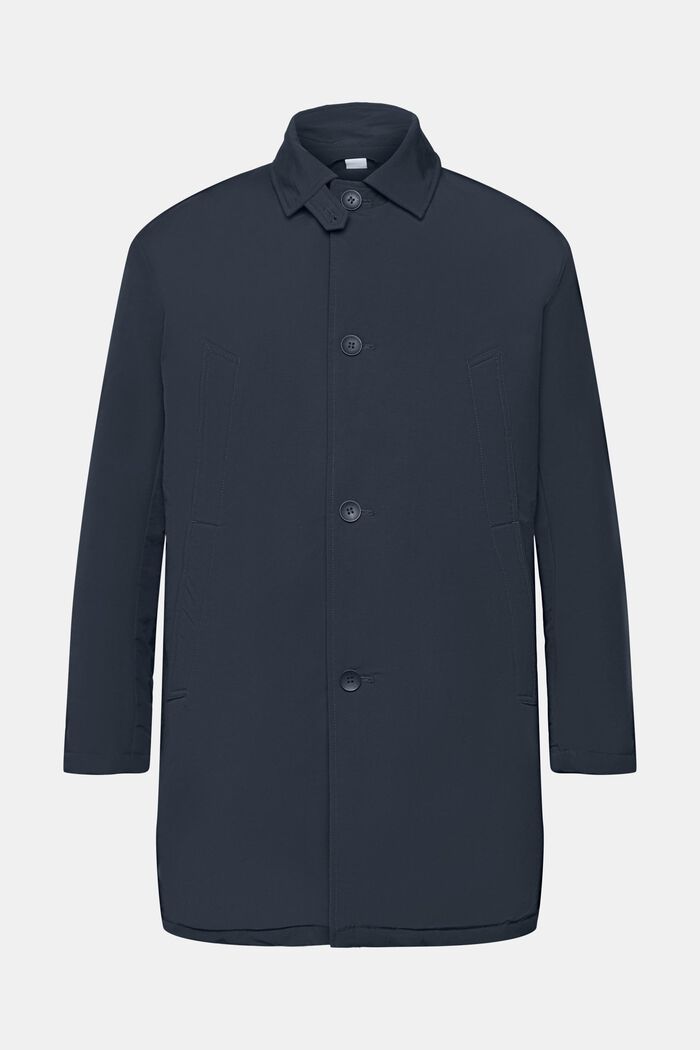 Long mac coat, PETROL BLUE, detail image number 6
