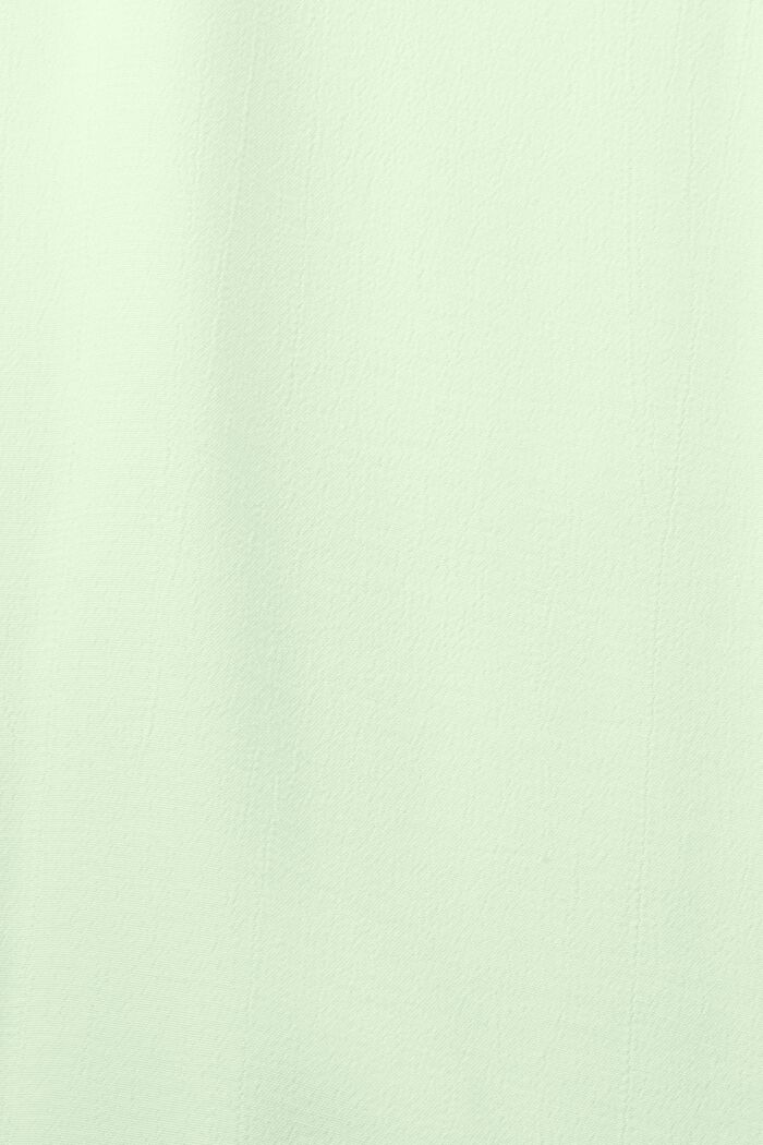 Split neck crepe blouse, CITRUS GREEN, detail image number 5