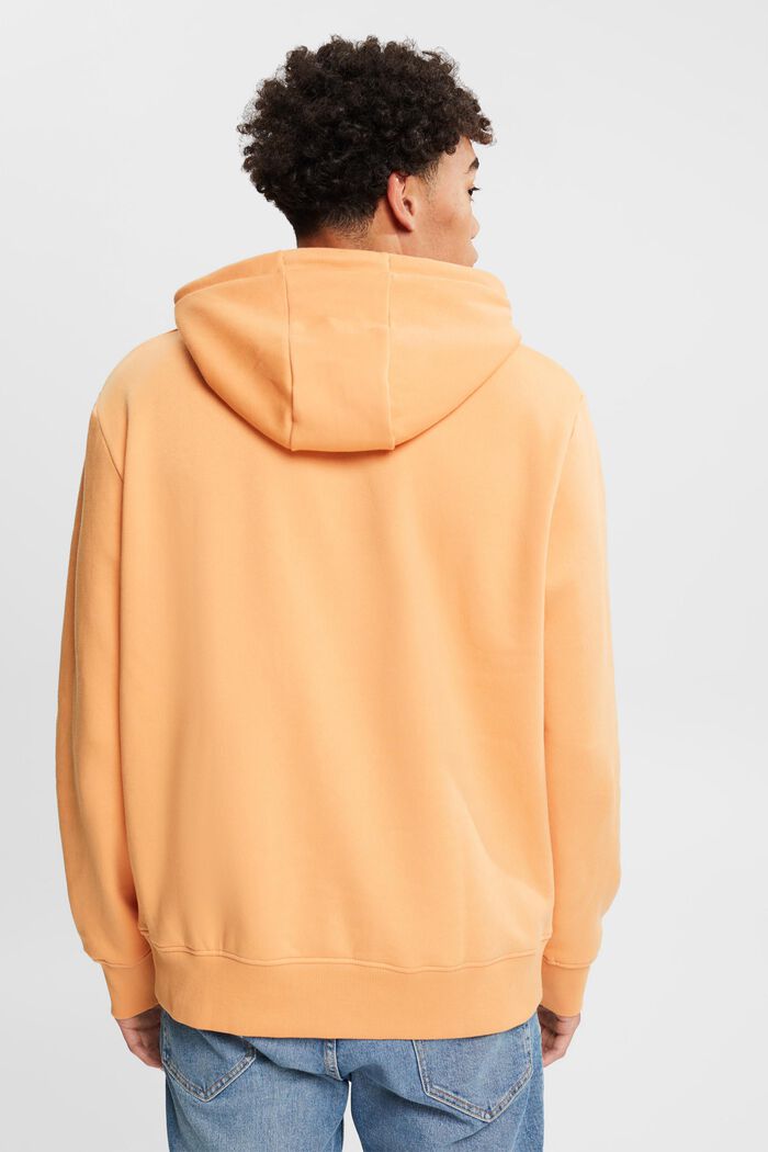 Hooded sweatshirt made of recycled material, PEACH, detail image number 3