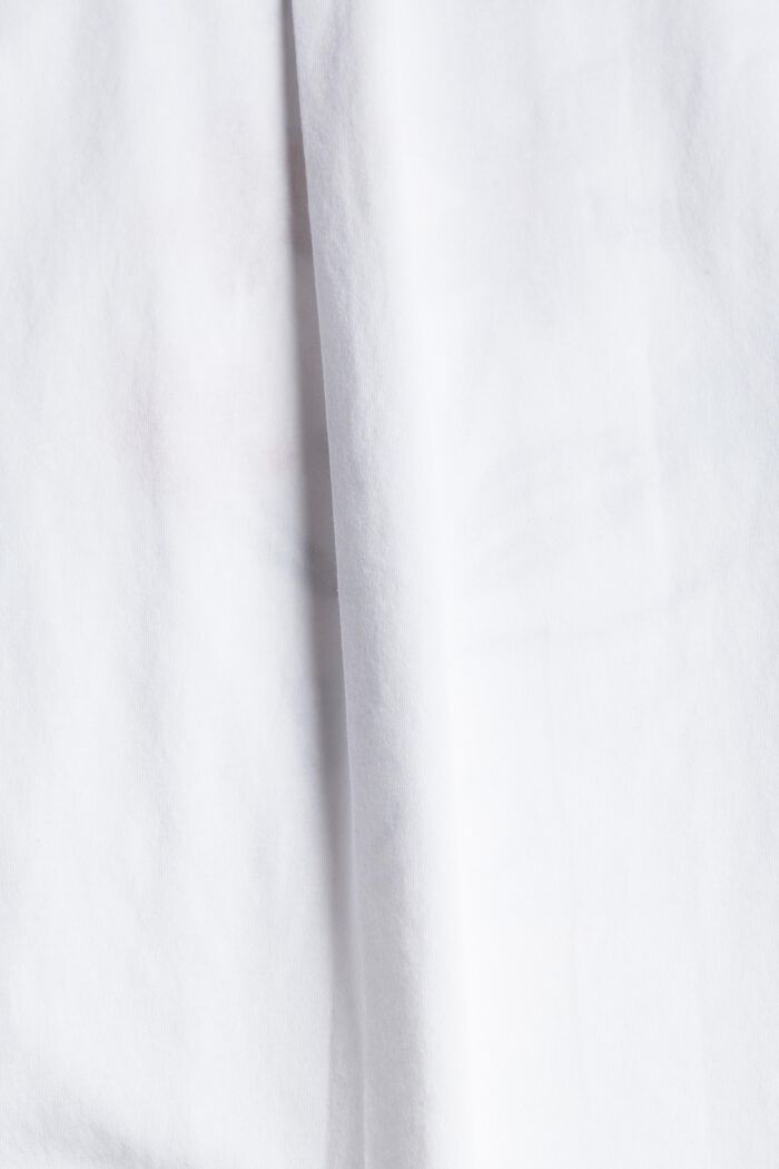 Printed organic cotton T-shirt , WHITE, detail image number 4