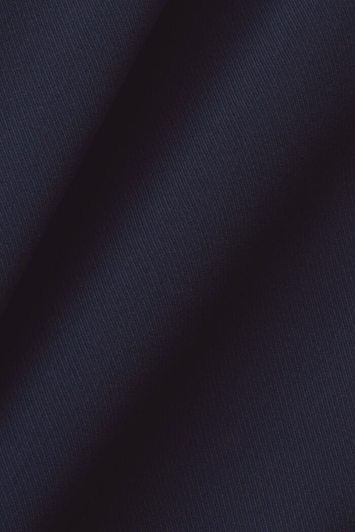 Spring twill cropped trousers, NAVY, detail image number 5