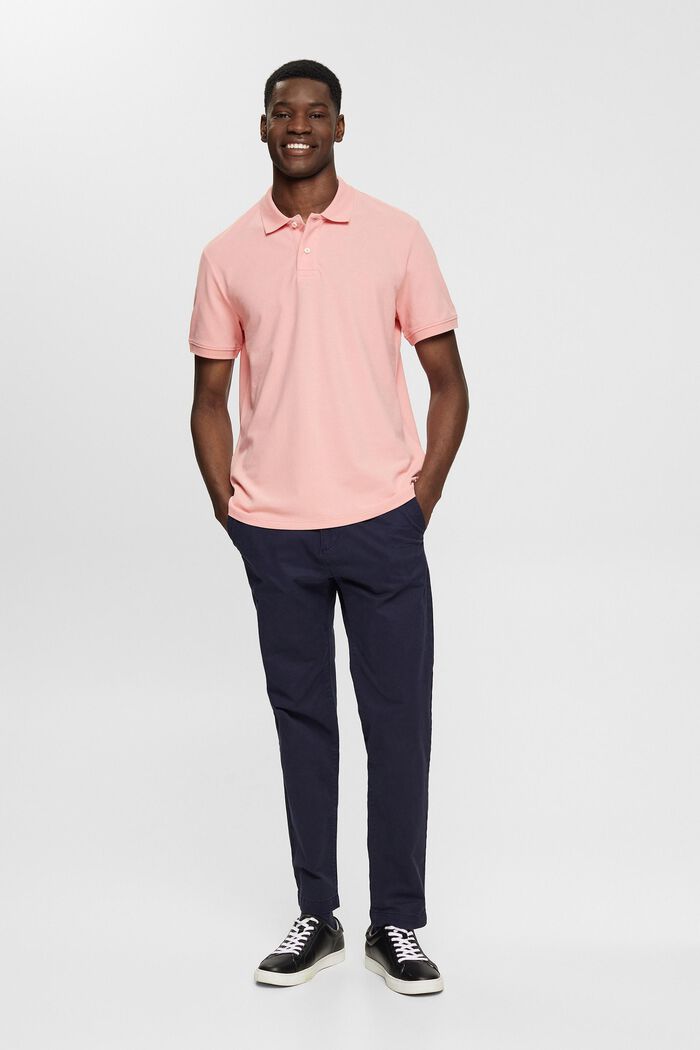 Slim fit polo shirt, PINK, detail image number 4