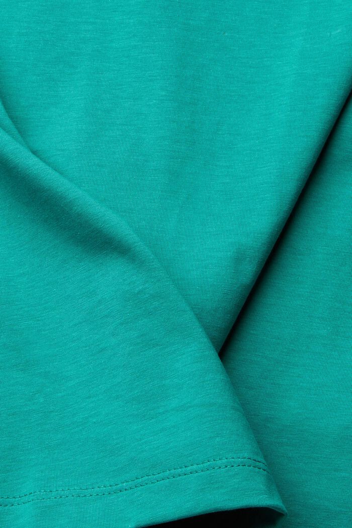 T-shirt with print, GREEN, detail image number 4