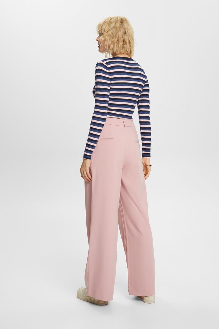 Woven Wide Leg Pants, OLD PINK, detail image number 3
