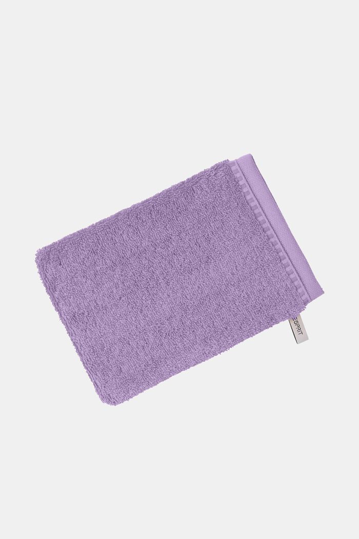 Terry cloth towel collection, DARK LILAC, detail image number 2