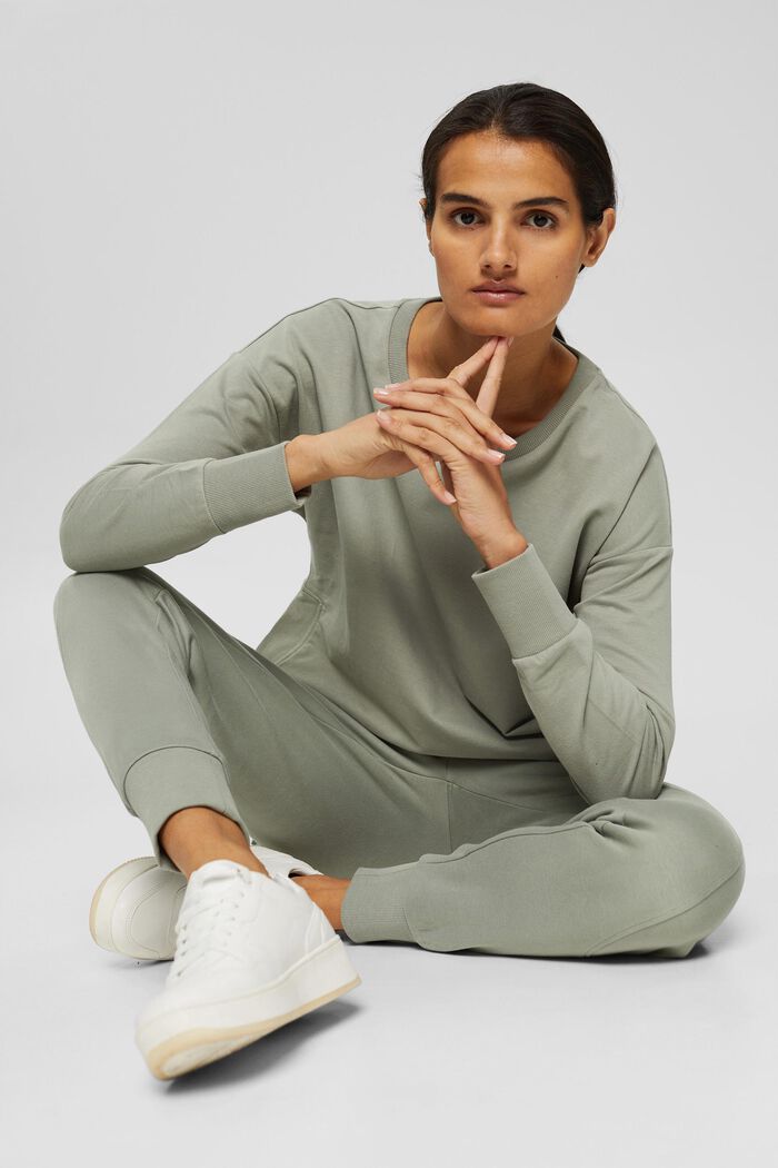 Tracksuit bottoms made of organic cotton