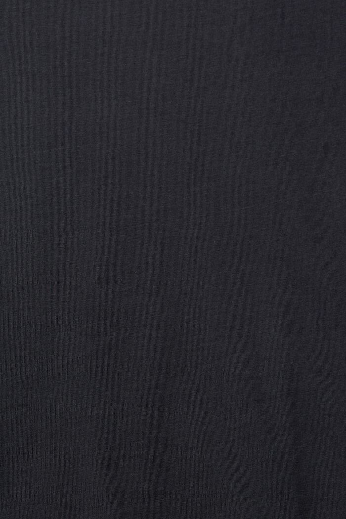 T-shirt with print, BLACK, detail image number 4