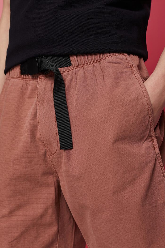 Shorts with a drawstring belt, DARK OLD PINK, detail image number 2