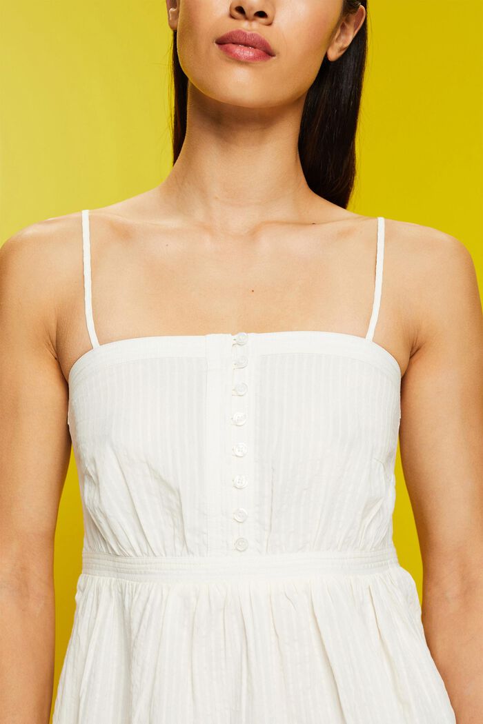 Textured cami top, WHITE, detail image number 2