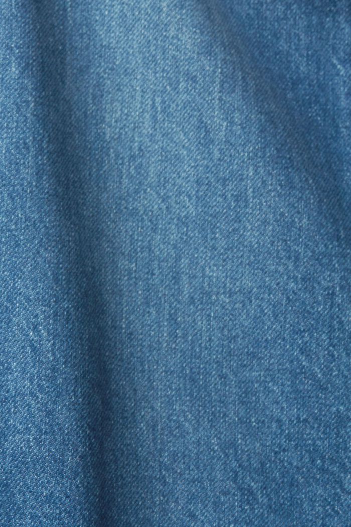 Denim skirt, organic cotton, BLUE MEDIUM WASHED, detail image number 1
