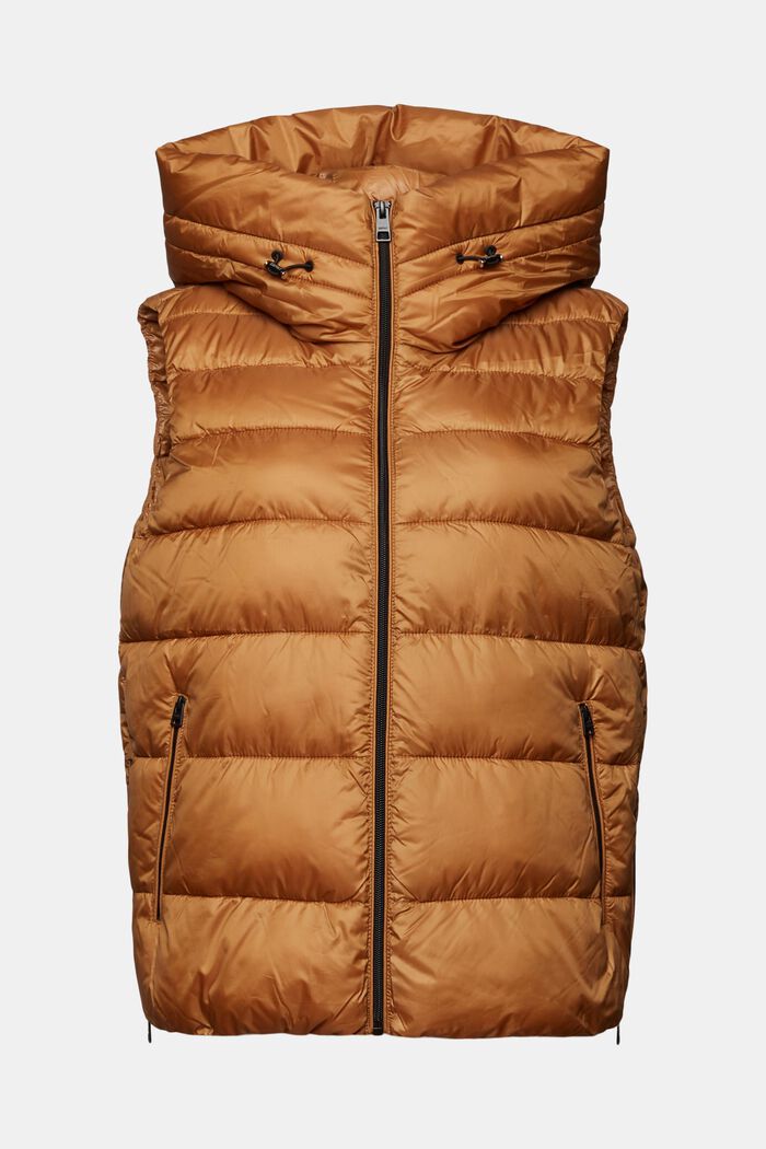 ESPRIT - Recycled: quilted body warmer at our online shop