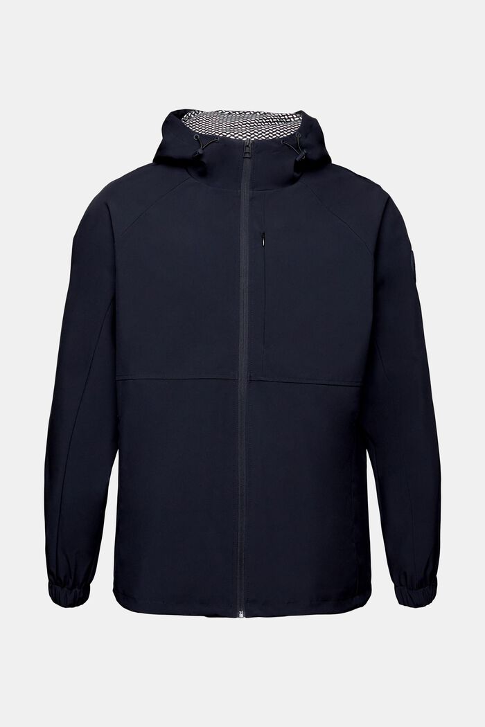 Hooded Softshell Jacket, NAVY, detail image number 5