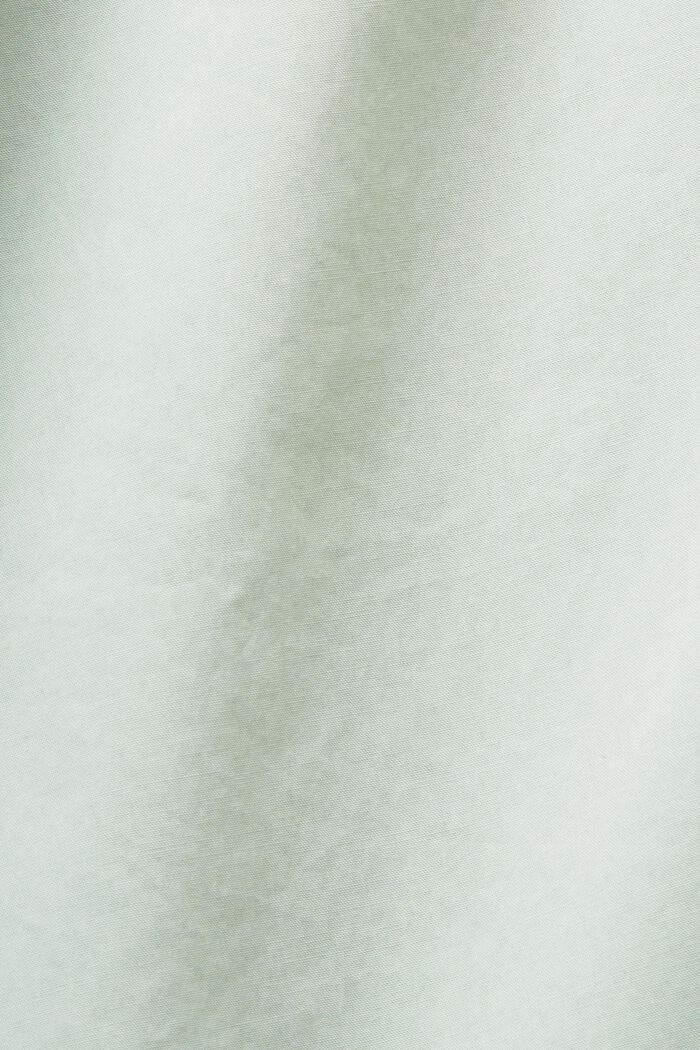 Mini shirt dress, 100% cotton, CITRUS GREEN, detail image number 5