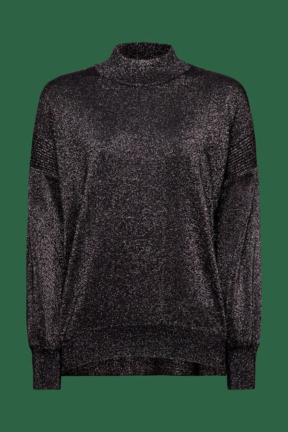 Sparkling Mockneck Sweater