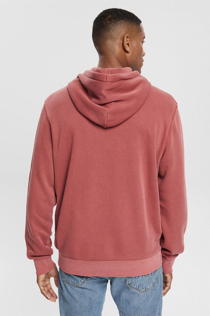 Sweatshirt hoodie, TERRACOTTA, detail image number 5