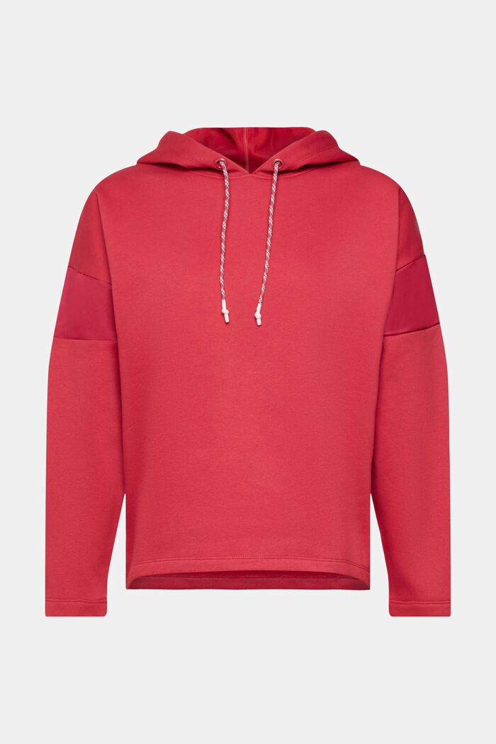 Hooded sweatshirt, CHERRY RED, detail image number 6