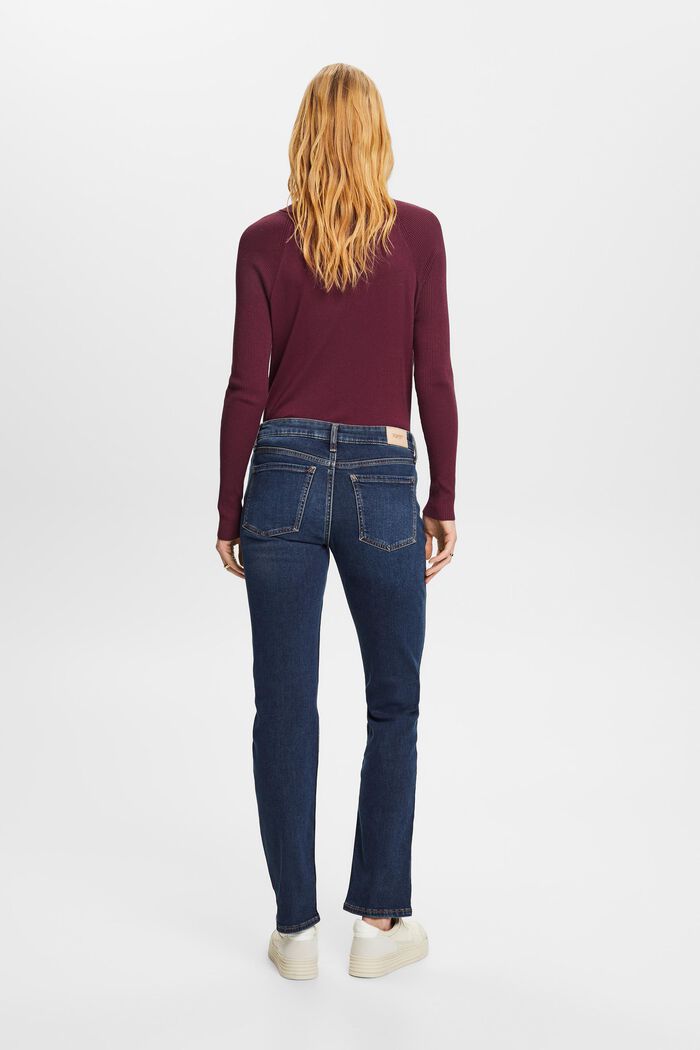 ESPRIT - Recycled: Mid-rise straight jeans at our online shop