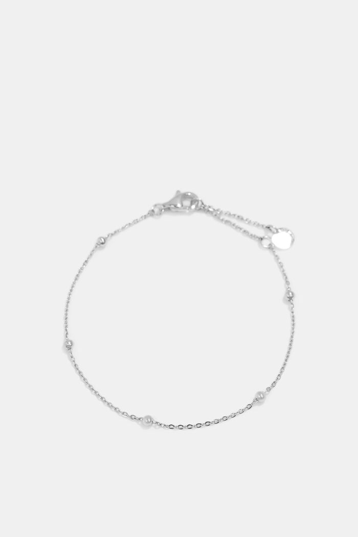 Delicate stainless steel bracelet, SILVER, detail image number 0