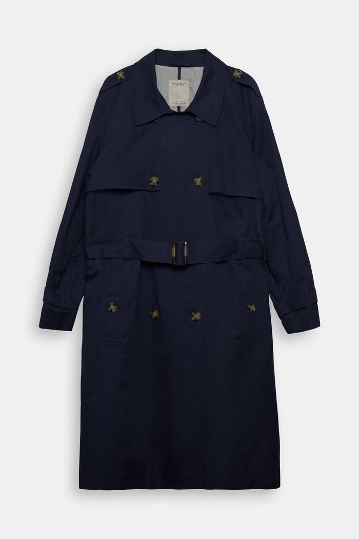 Coats woven, NAVY, detail image number 0