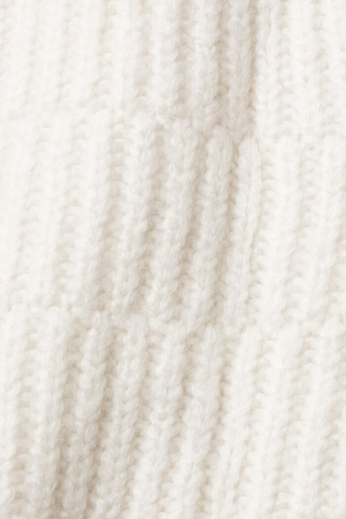 Wool blend slipover, OFF WHITE, detail image number 5