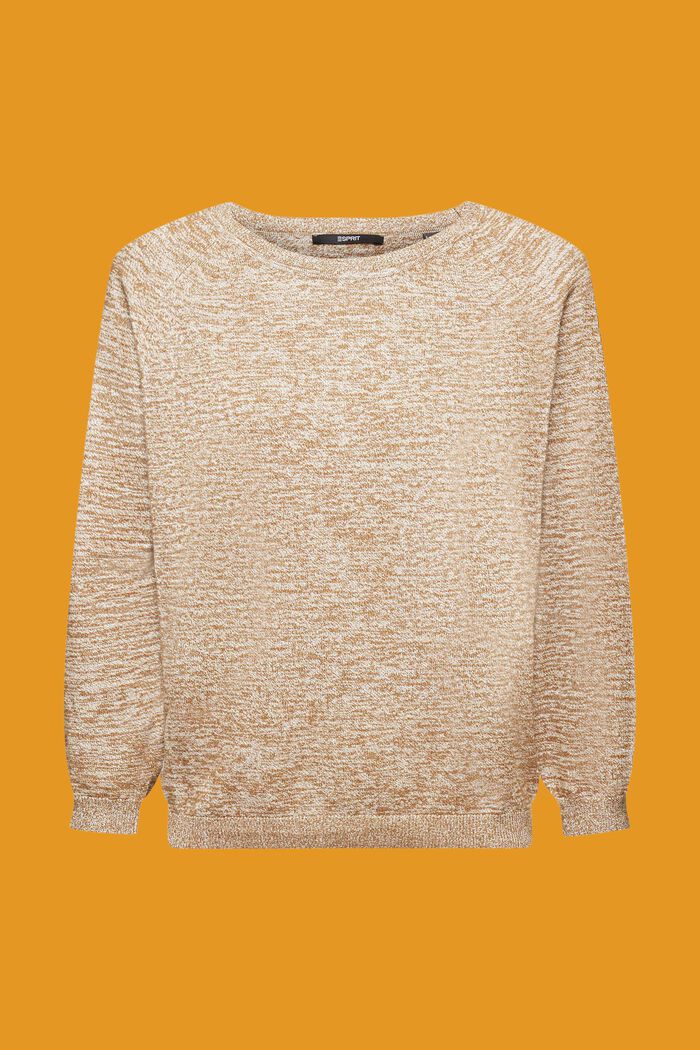 Sweater with batwing sleeves, PALE KHAKI, detail image number 5