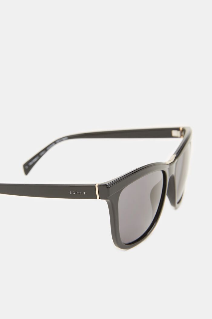 Sunglasses with a metal detail, BLACK, detail image number 2
