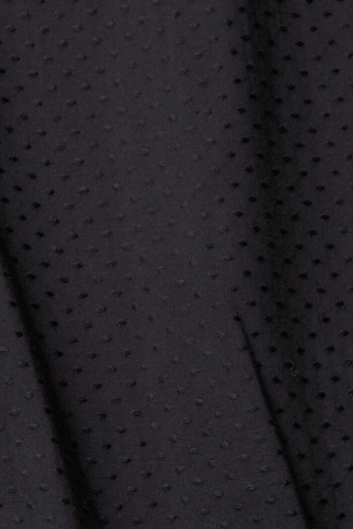 Polka dot blouse, BLACK, detail image number 7