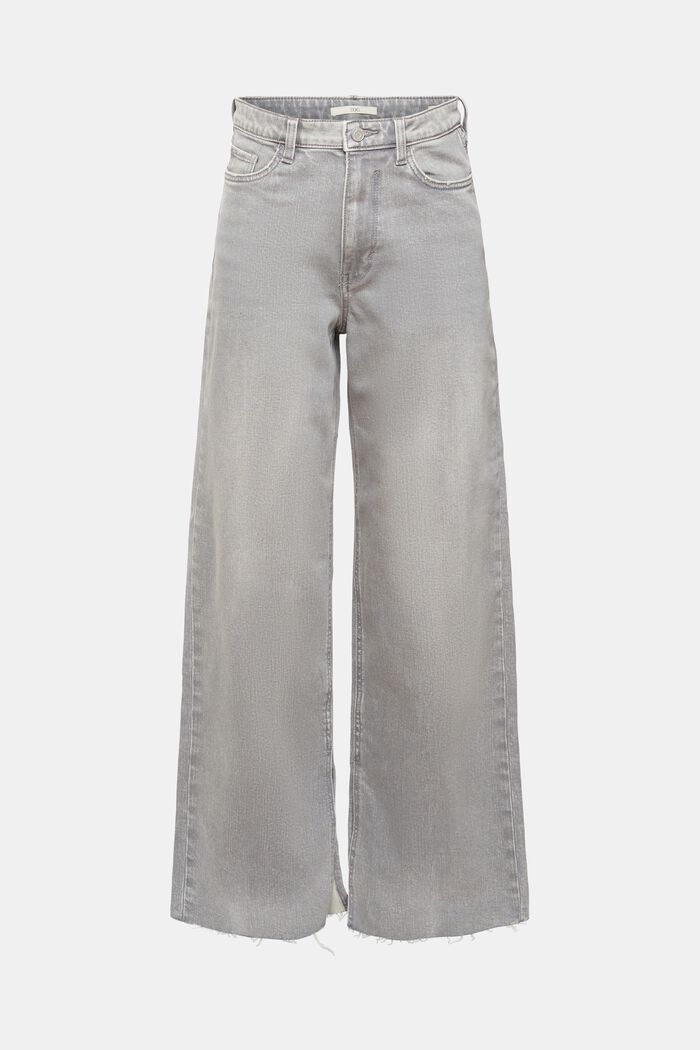 Wide leg jeans, 100% cotton