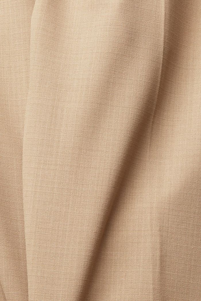 WAFFLE TEXTURE mix & match trousers, BEIGE, detail image number 1