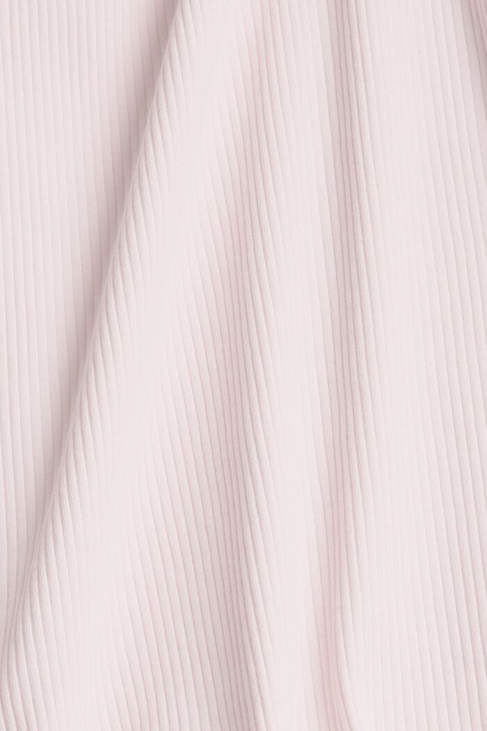 Short pyjamas made of ribbed jersey, PASTEL PINK, detail image number 4