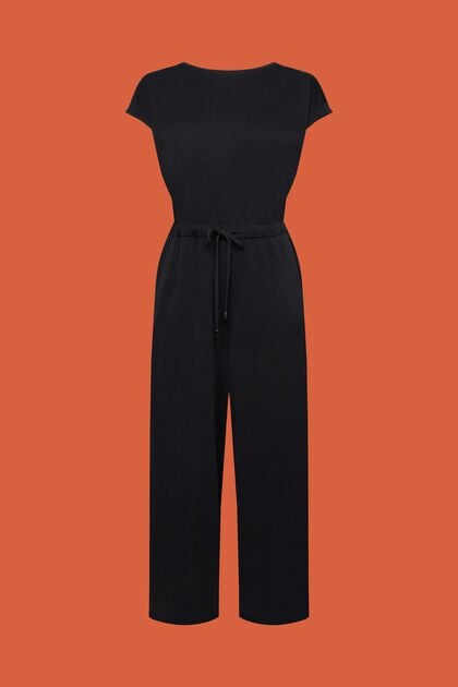 Jumpsuit with drawstring waist