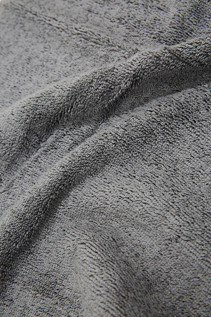 Towels with a star border, ANTHRACITE, detail image number 1