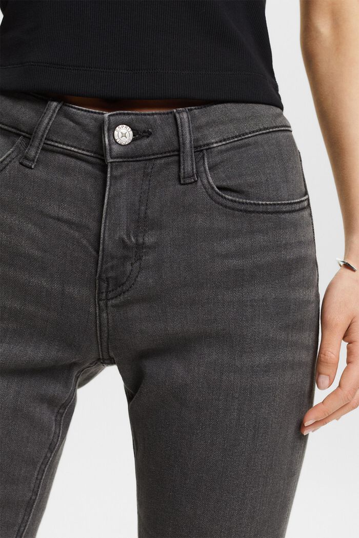 Slim fit stretch jeans, GREY MEDIUM WASHED, detail image number 4