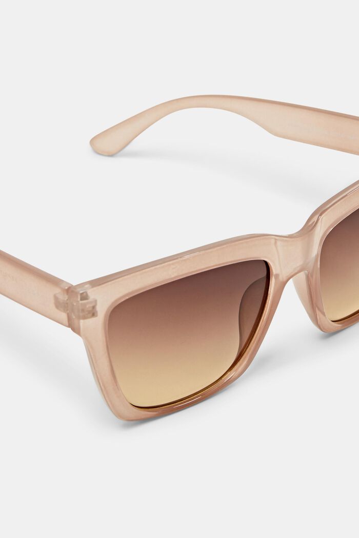 Bulky frame sunglasses, BEIGE, detail image number 1