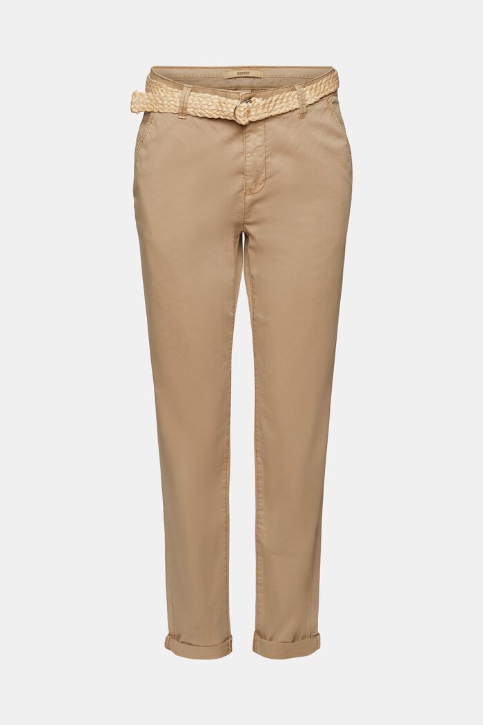 Belted Chino, TAUPE, detail image number 5