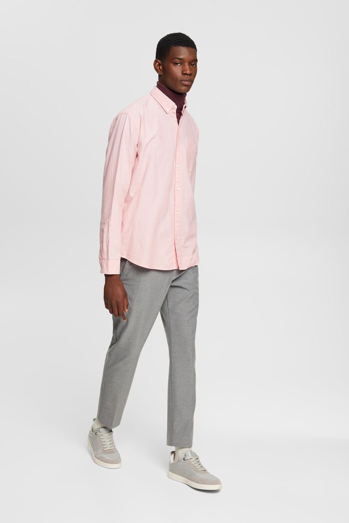 Button-down shirt, PINK, detail image number 4