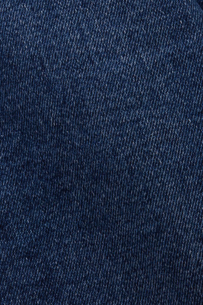 Recycled: straight fit jeans, BLUE DARK WASHED, detail image number 6