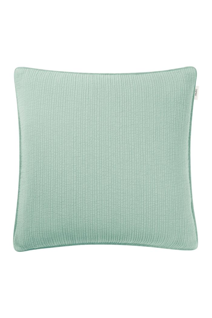 Plain coloured decorative cushion cover, SAGE, detail image number 0